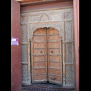 Der Eingang zu einem indischen Lokal im Souq